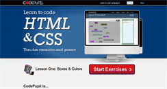 Desktop Screenshot of codepupil.com