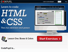 Tablet Screenshot of codepupil.com